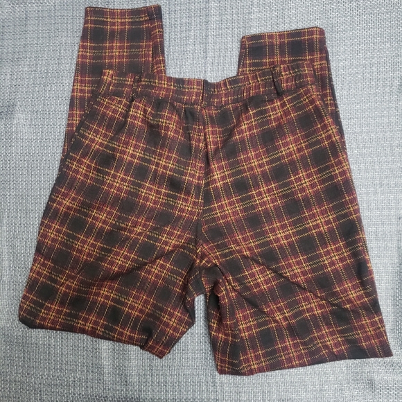 MISC BOTTOMS | Like New Plaid Highwaisted Pants! - Picture 4 of 8